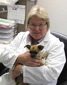 Dr. Mary Jo Collins welcomes you to the Lawrence County Animal Hospital!